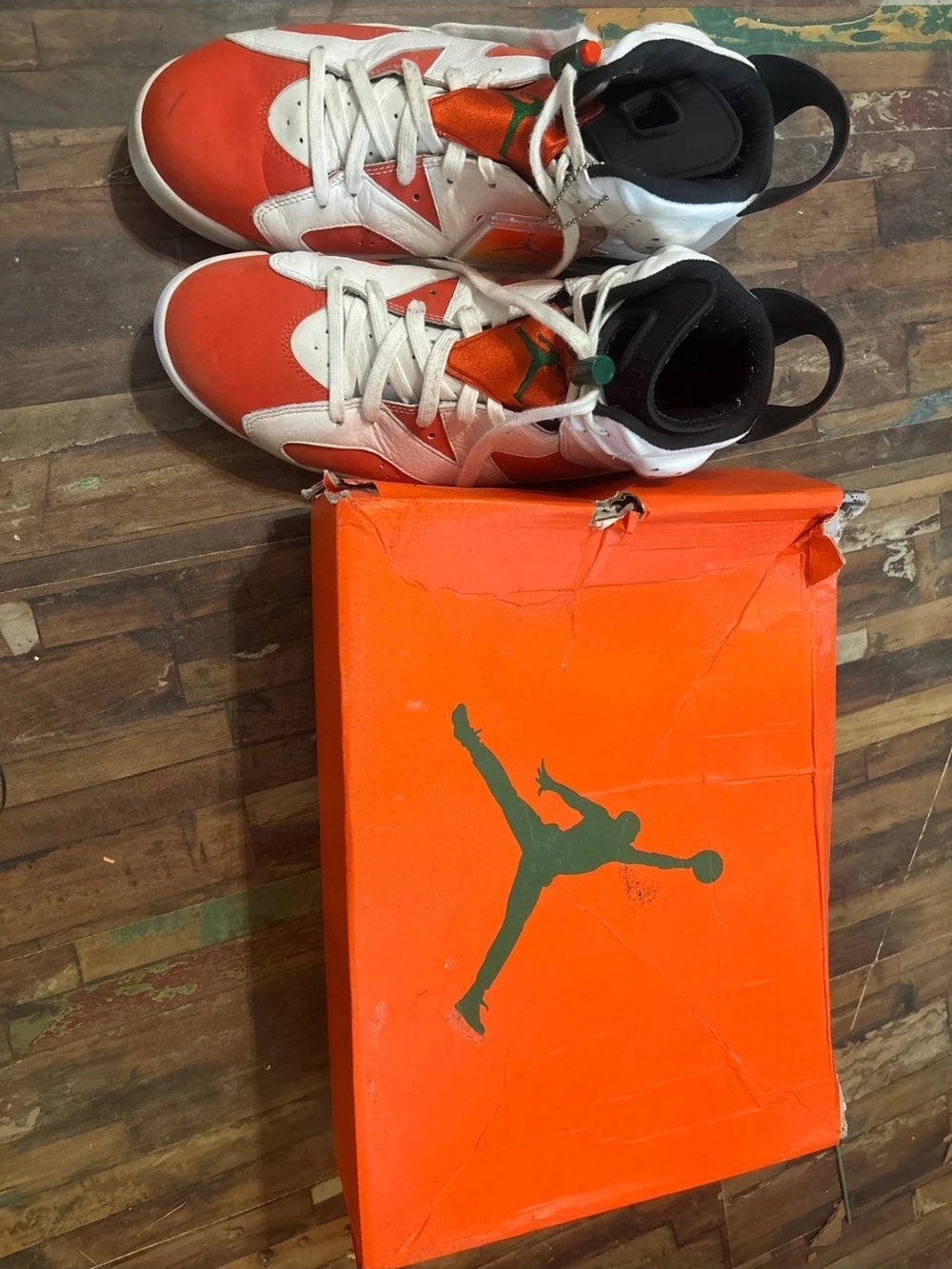 Air Jordan 6 Retro Gatorade Like Mike 2017 384664-145 Men’s Size 13 384664-145